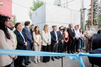 El gobernador Marcelo Orrego inauguró una delegación del Registro Civil en Las Flores