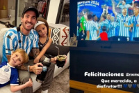 Los famosos también festejaron el triunfo de Racing