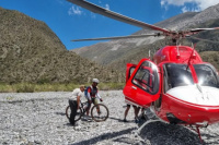 Los ciclistas que se encontraban desaparecidos fueron hallados y rescatados en helicóptero