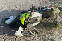 En 25 de Mayo: un motociclista que viajaba a San Luis perdió el control y murió