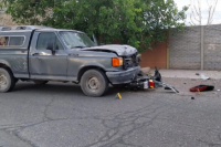 Revelaron la identidad de la mujer que iba en moto y falleció al chocar contra una camioneta