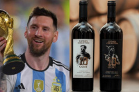 Lionel Messi presentó su nueva colección de vinos personalizados bajo el nombre 