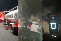 Un niño jugando con un encendedor provocó un terrible incendio en Pocito