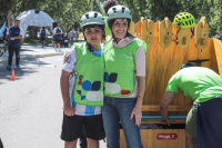 Capital convirtió al Parque de Mayo en una escuela para que los más pequeños aprendan a andar en bici