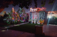 Una tradición que inspira: el encendido del árbol en el barrio Chacras de Cuyo celebra el espíritu navideño