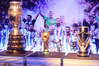 San Juan recibirá nuevamente las tres copas históricas que ganó la Selección Argentina