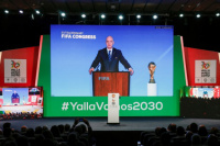 El presidente de la FIFA confirmó que Argentina será sede de un partido del Mundial 2030