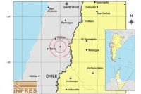 Un fuerte sismo en Chile con magnitud de 6.6° en la escala de richter se sintió también en San Juan