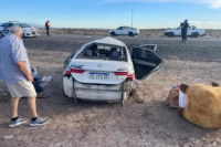 Una familia que viajaba hacia Buenos Aires protagonizó un vuelco en El Encón