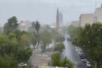 Rige una alerta amarilla por fuertes tormentas que afectará a gran parte de San Juan