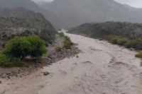 Vialidad Nacional emitió una alerta por crecientes en Ruta 40 producto de las lluvias