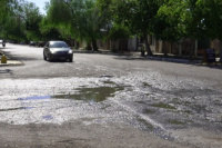 Conflicto por el deterioro vial en los límites departamentales entre Chimbas y Rivadavia