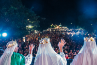 Más de 20 mil personas celebraron la llegada de los Reyes Magos en Rawson