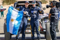 Lisandro Sisterna hace historia al consagrarse ganador de una etapa del Dakar