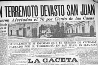 A 81 años del terremoto de San Juan: tragedia, resiliencia y reconstrucción