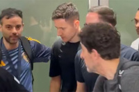 Ander Herrera llegó a Argentina y contó que mantiene su pasión por Boca desde niño