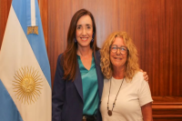 Baja en el entorno de Villarruel: renunció Claudia Rucci al Senado