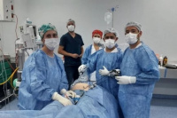 Realizaron con éxito la primera cirugía laparoscópica ginecológica en el Hospital de Jáchal 