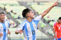 La Selección Argentina Sub20 venció a Chile por el Hexagonal Sudamericano