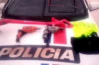 Tenía salidas transitorias del Penal y en la primera robó herramientas de una casa