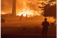 El Gobierno atribuye los incendios en la Patagonia a “terroristas disfrazados de mapuches”