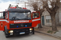 Producto de un incendio por una garrafa, una familia de Pocito tuvo pérdidas totales