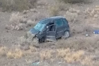 Un hombre falleció tras protagonizar un impactante vuelco en la Ruta 149