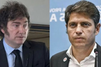 Javier Milei se manifestó por el crimen de Kim Gómez apuntando contra Kicillof