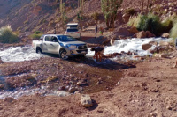 Un grupo de turistas debió ser rescatado en la cordillera calingastina: les recomendaron no seguir pero ignoraron el pedido