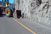 Un importante tramo de la Ruta Nacional 150 quedó cortada al tránsito