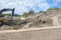 Hidráulica despeja cauces y repara obras dañadas por las crecientes