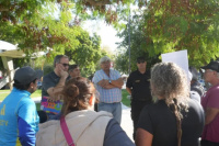 Desalojan a los vendedores ambulantes del Parque de Mayo en un nuevo operativo