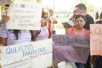 Parque de Mayo: Tras el fuerte operativo policial, los vendedores reclaman por su fuente laboral