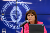 Patricia Bullrich presenta la Ley Antibarras con el objetivo de endurecer penas